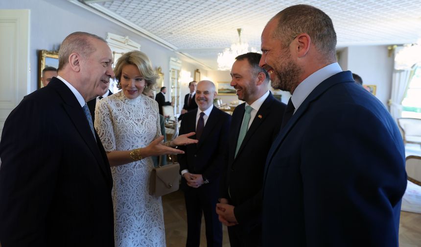 Cumhurbaşkanı Recep Tayyip Erdoğan, Belçika Kraliçesi Mathilde ile Ne Görüştü?