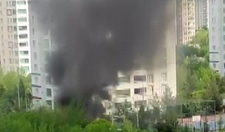 Diyarbakır'da öğrenci servisi alev topuna dönüştü