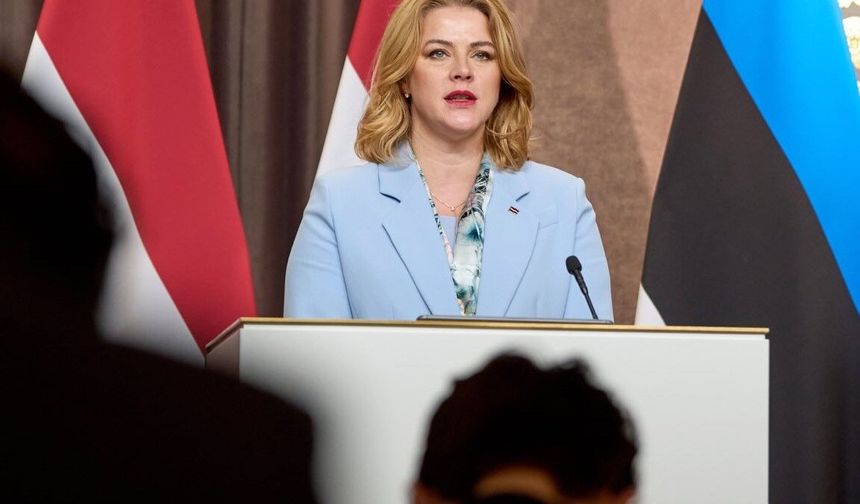 Letonya Başbakanı Evika Siliņa istifa ettiğini açıkladı