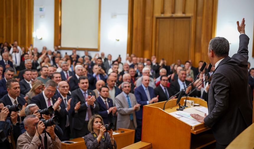 Özgür Özel: "CHP, tehditten yılanların değil iktidara yürüyenlerin partisidir"