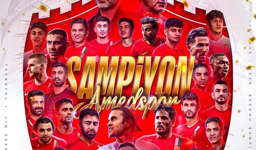 Amedspor tarihinde ilk kez Süper Lig'de!