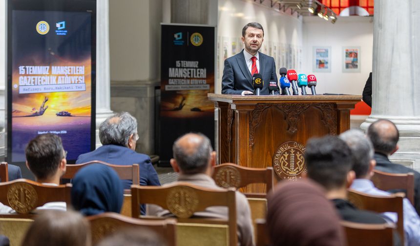 BİK’in “15 Temmuz Manşetleri Gazetecilik Atölyesi” İstanbul’da tamamlandı