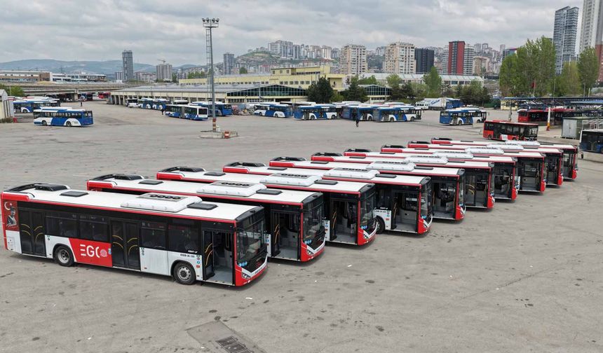 EGO'ya 10 Yeni Otobüs