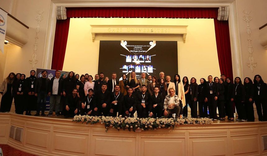 Gazi Üniversitesi’nde Anlamlı Buluşma: “Değer Katanlar” Onurlandırıldı