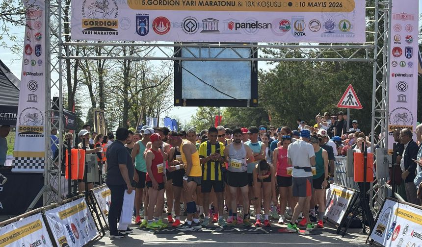 Gordion’da 21K heyecanı başladı: Startı Mürsel Yıldızkaya verdi
