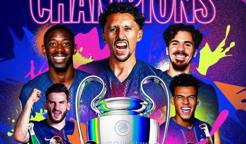 PSG'den Şampiyonlar Ligi'nde Duble!