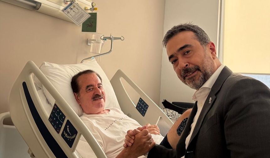 AK Parti Ankara İl Başkanı Özcan'dan İbrahim Tatlıses'i ziyaret etti