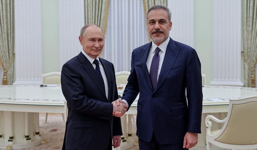 Bakan Fidan yarın Putin ile görüşecek