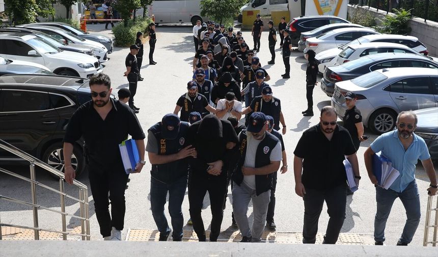 Eskişehir merkezli yasa dışı bahis operasyonu: 14 şüpheli adliyede