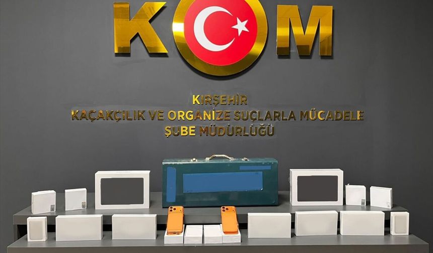 Kırşehir'de kaçakçılık operasyonu: 1 yakalama