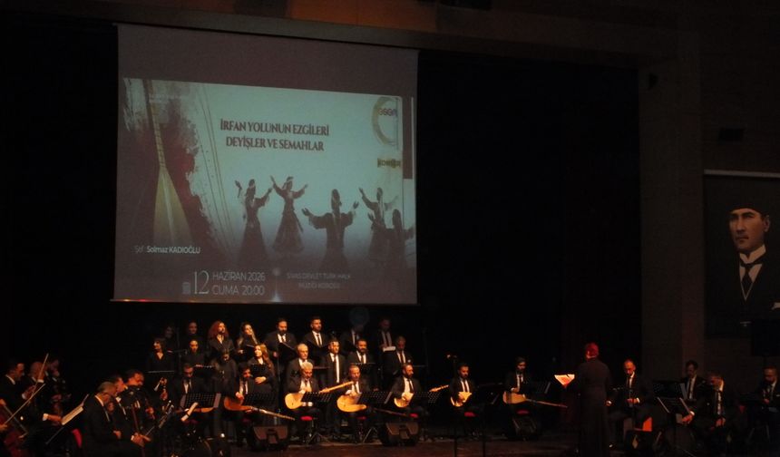 Sivas'ta Devlet THM Korosu'ndan Konser