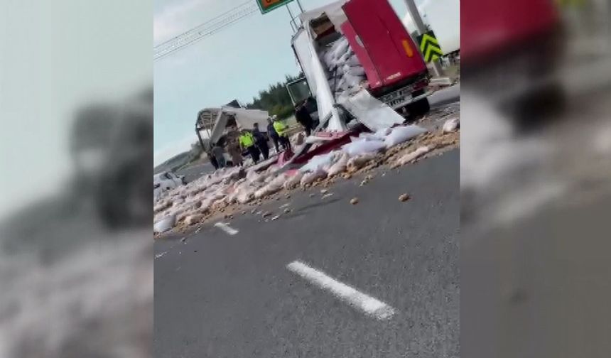 Ankara Çevre Yolu’nda zincirleme kaza!