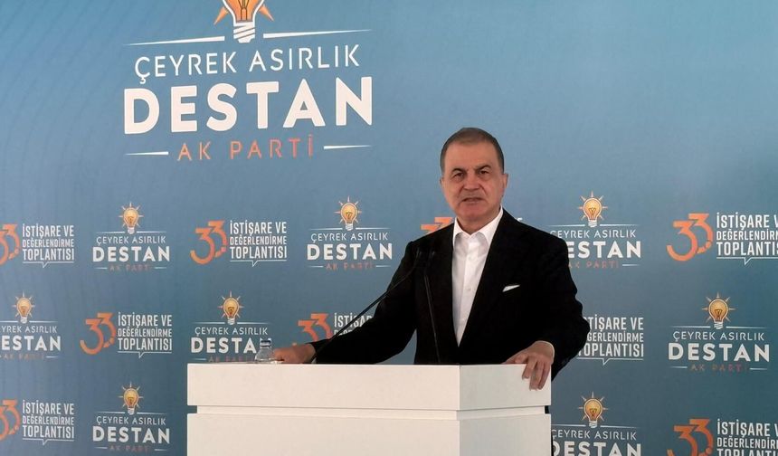 Ömer Çelik: “Terörsüz Türkiye süreci Meclis’e gelmeli”