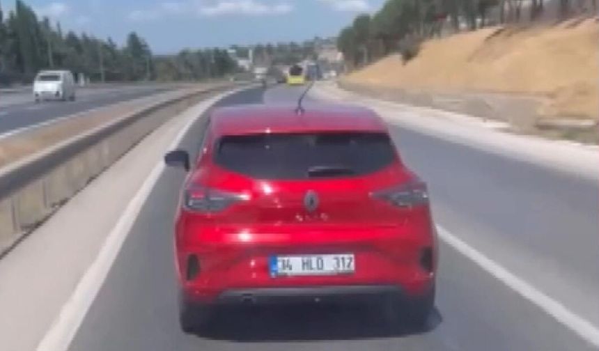 Silivri'de Ambulansa Yol Vermedi