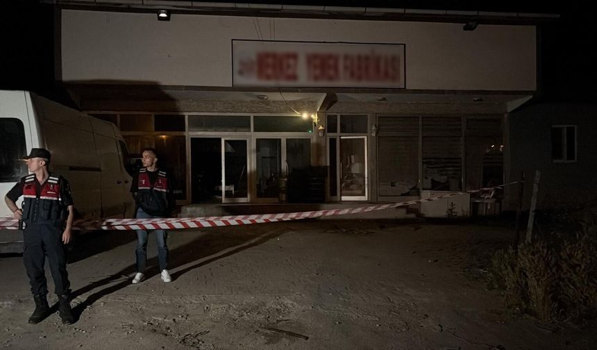 Yemek fabrikasına silahlı saldırı: 1 ölü