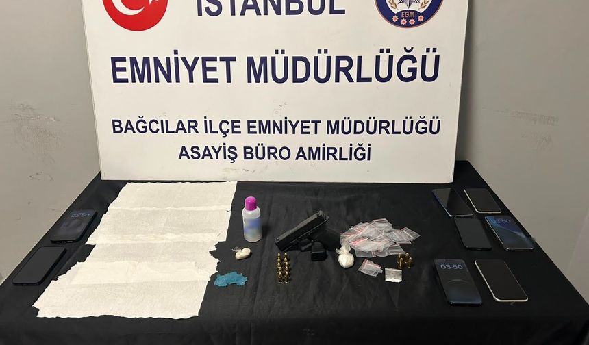 Bağcılar'da uyuşturucu operasyonu