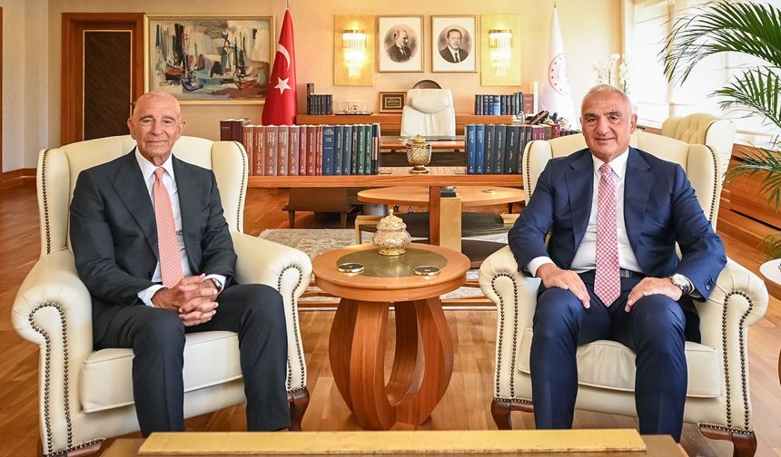 Bakan Ersoy, ABD Büyükelçisi Barrack ile Görüştü