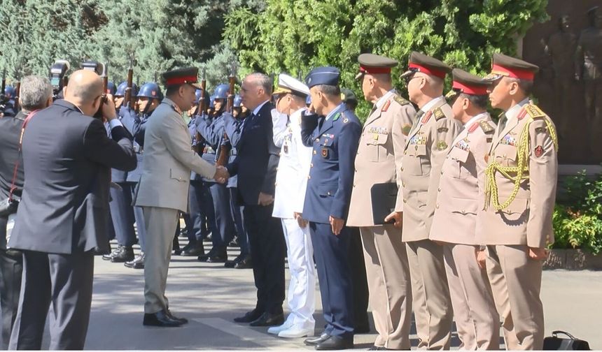 Bakan Güler Mısırlı Ashraf Salem Zaher ile bir araya geldi