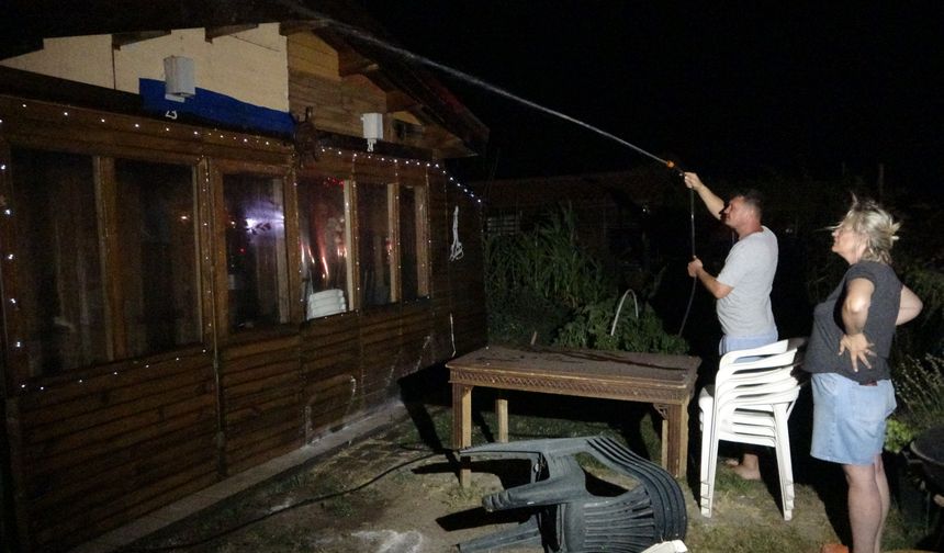 Çanakkale'deki çıkan ot yangını kontrol altına alındı
