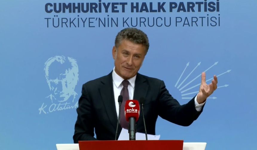 CHP'li Orhan Sarıbal: Tarım kan ağlıyor, mesele çiftçinin değil ülkenin gıda meselesi
