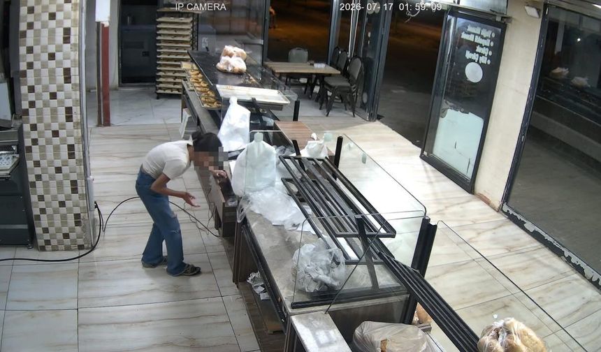 Diyarbakır'da fırının kasasından 10 bin lira çaldılar!