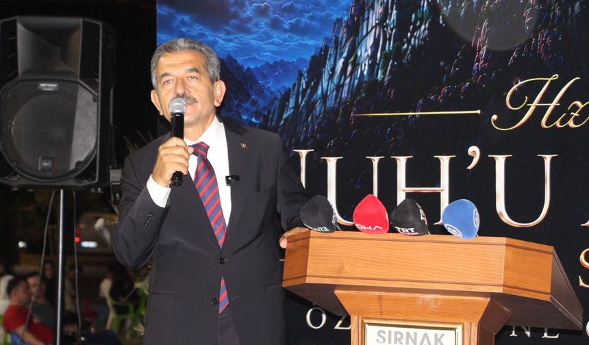 Hz. Nuh’u Anma Merasimi’nde gökyüzü aydınlandı