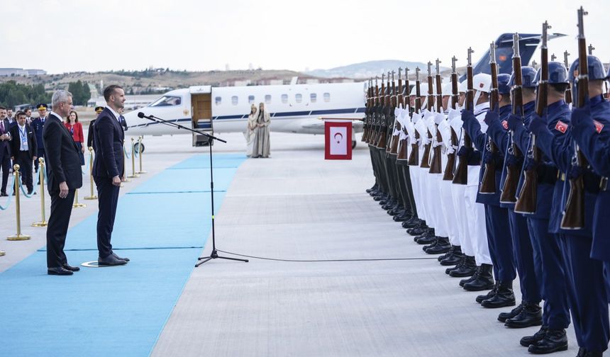 İngiltere Başbakanı Stramer ve Karadağ Başbakanı Spajic, Ankara'ya Geldi