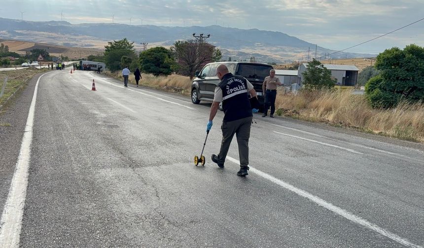 Kırıkkale'de feci otobüs kazası can aldı!