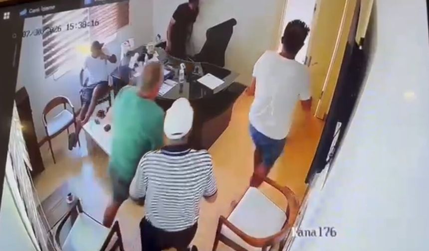 Mersin'de tatil sitesi başkanına saldırı