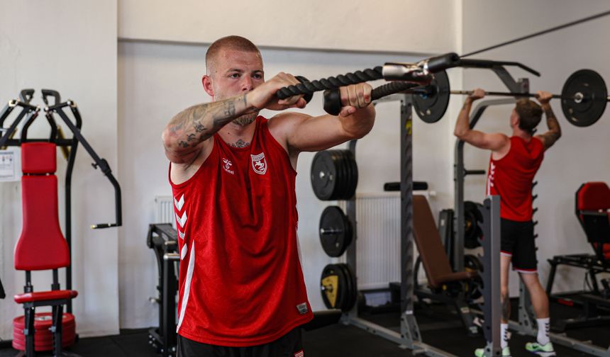 Samsunspor, yeni sezon hazırlıklarını sürdürüyor