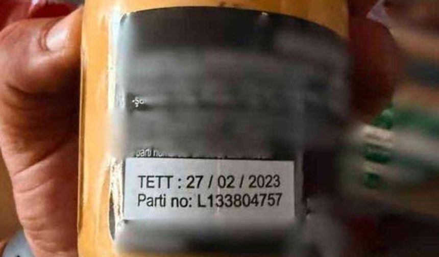 Tarihi geçmiş 1,2 ton ürüne el konuldu