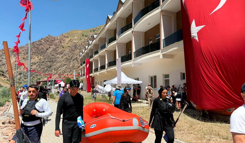 Türkiye Rafting Şampiyonası başladı