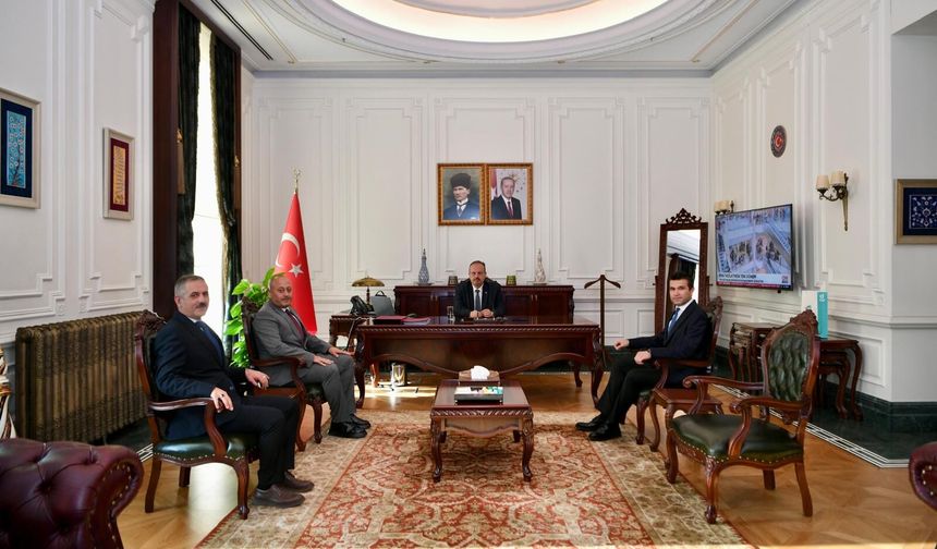 Atakan Çelik'ten Ankara Valisi Yakup Canbolat'a Anlamlı Ziyaret