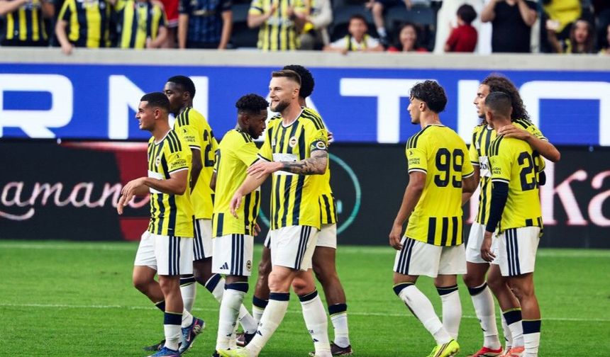Fenerbahçe'den 5 Gollü Şov