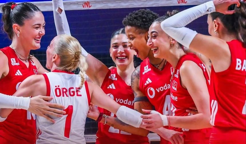 Brezilya’yı deviren Filenin Sultanları VNL şampiyonu!