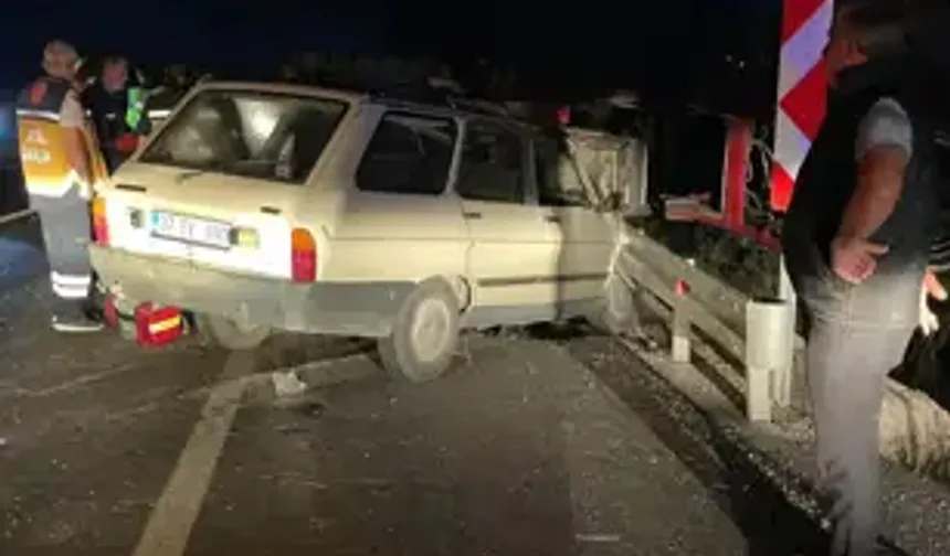 Kastamonu’da feci kaza: 1 ölü, 1 yaralı