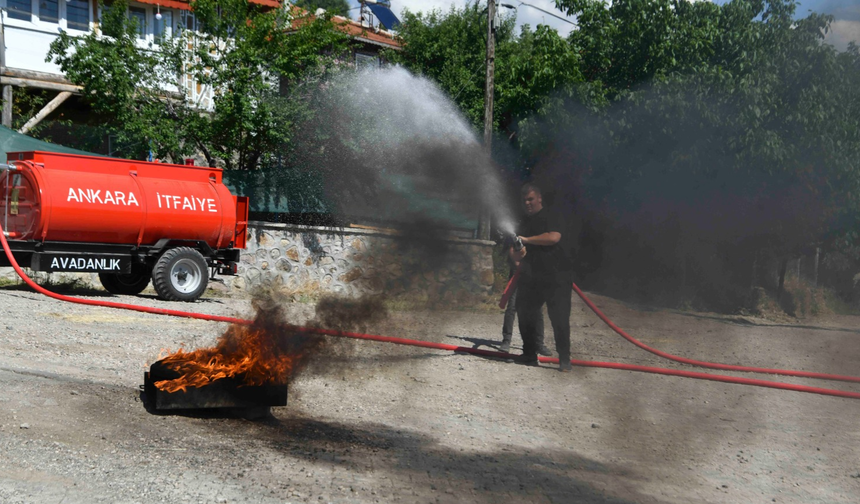 ABB'den Kırsal Mahallelere Yangın Önlemi