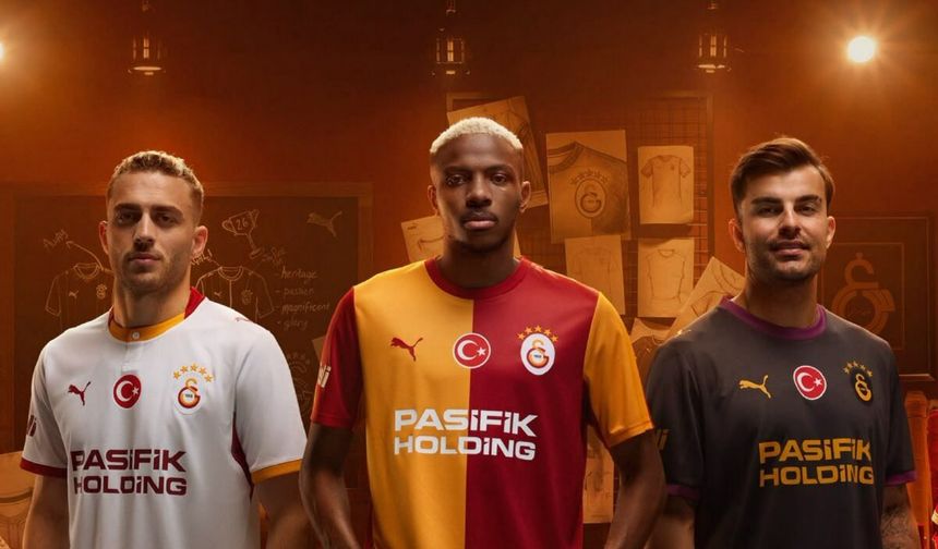 Galatasaray, 2026-2027 sezonu formalarını taraftarıyla buluşturdu