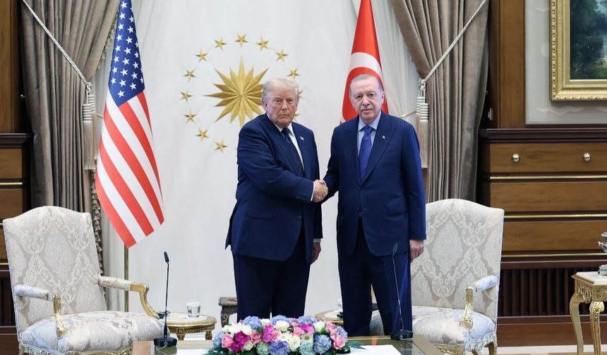 Erdoğan ile Trump Ankara’da görüştü: Hangi başlıklar  masaya yatırıldı?