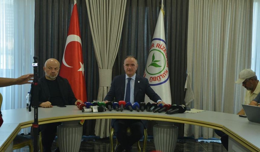 Çaykur Rizespor Başkanı Saruhan'dan Çarpıcı Açıklamalar