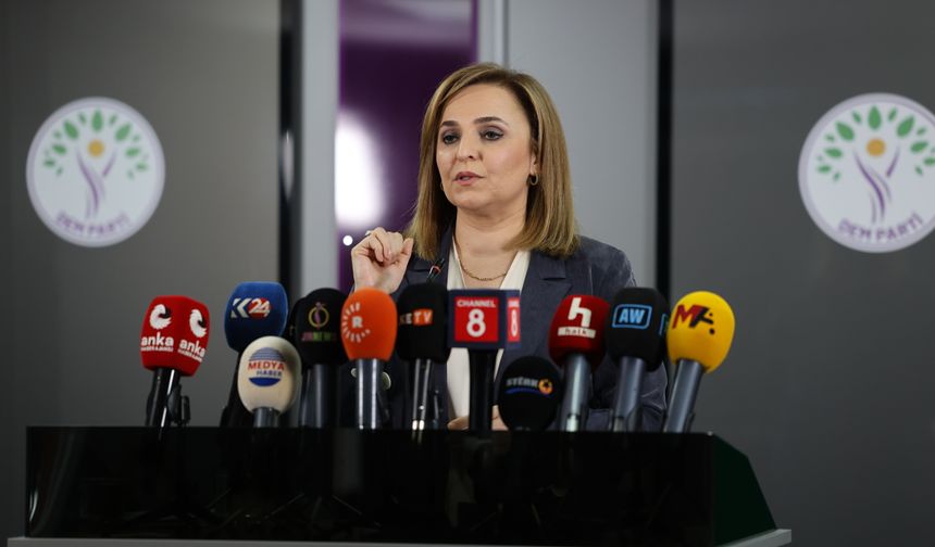 DEM Parti'li Doğan'dan Türkiye'de kalıcı ve onurlu barış vurgusu