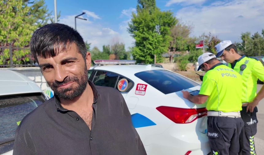 Düğün konvoyunda ceza yiyen sürücüden tepki