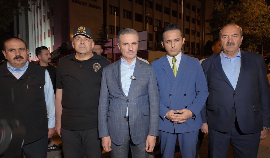 Erzurum Adliyesi’nde korkutan yangın! Arşiv bölümünü duman kapladı