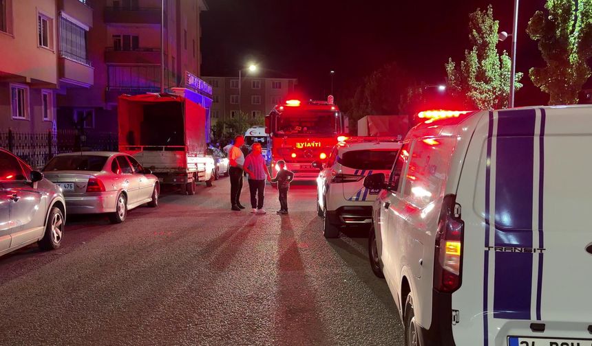 Erzurum'da Bir Binanın Bodrum Katında Yangın