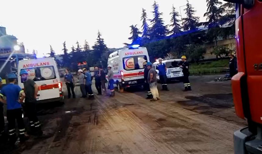 Fabrikanın Kumanda Odasında Patlama