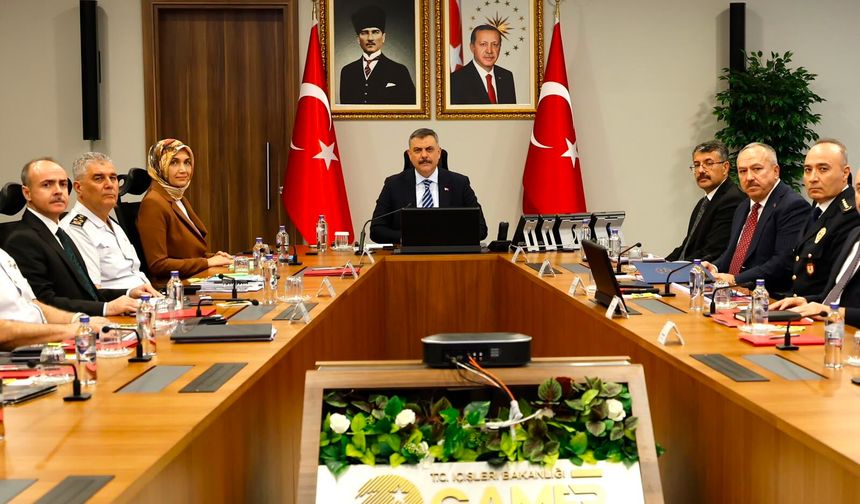 İçişleri'nde Organize Suçlarla Mücadele Zirvesi