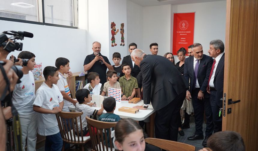 "Kütüphaneleri üretim ve fırsat merkezlerine dönüştürüyoruz"