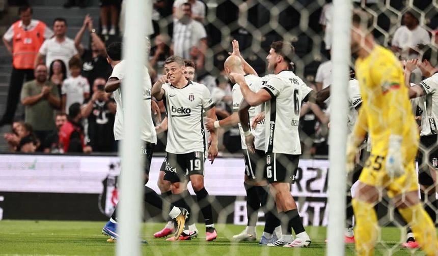 Beşiktaş'tan Avrupa'da Farklı Galibiyet!