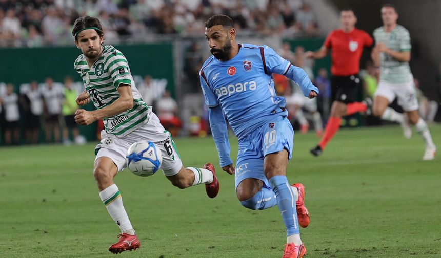 Eksik Trabzonspor Avrupa Ligi'ne Dağıldı !