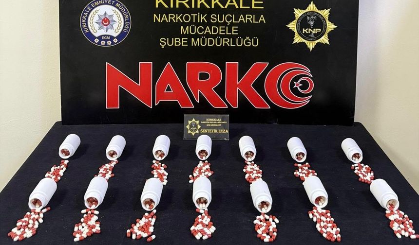 Kırıkkale'de uyuşturucu operasyonu